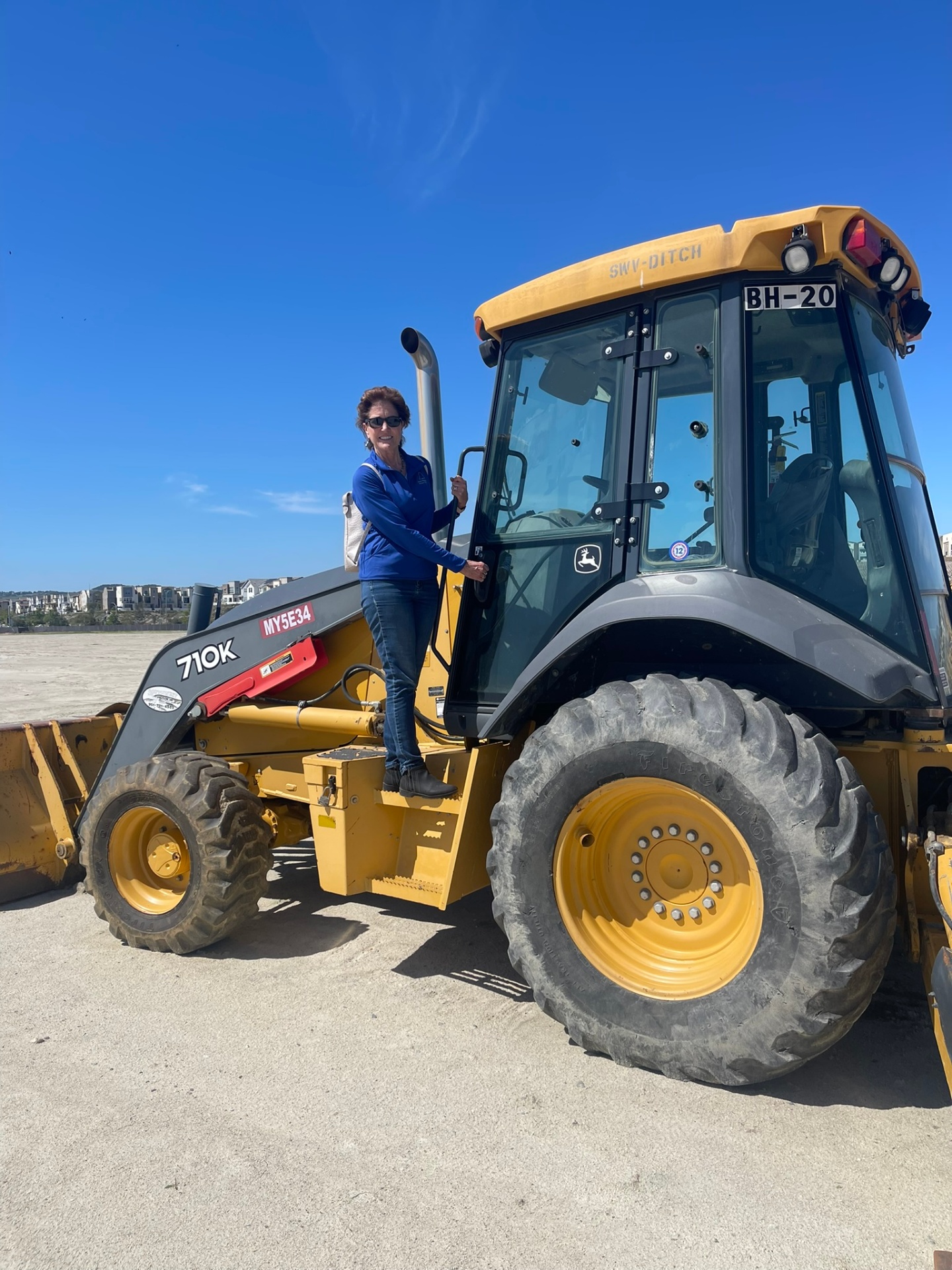 Saundra Jacobs out in the community